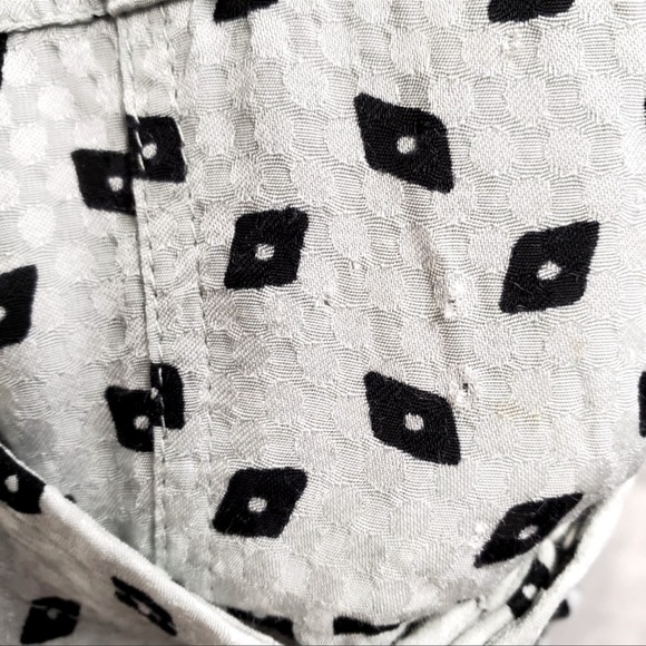 Equipment Absalone dress sz 4/Sm Mod Sheath Silky Preppy Mini MIDI Floral Dress - Picture 8 of 11